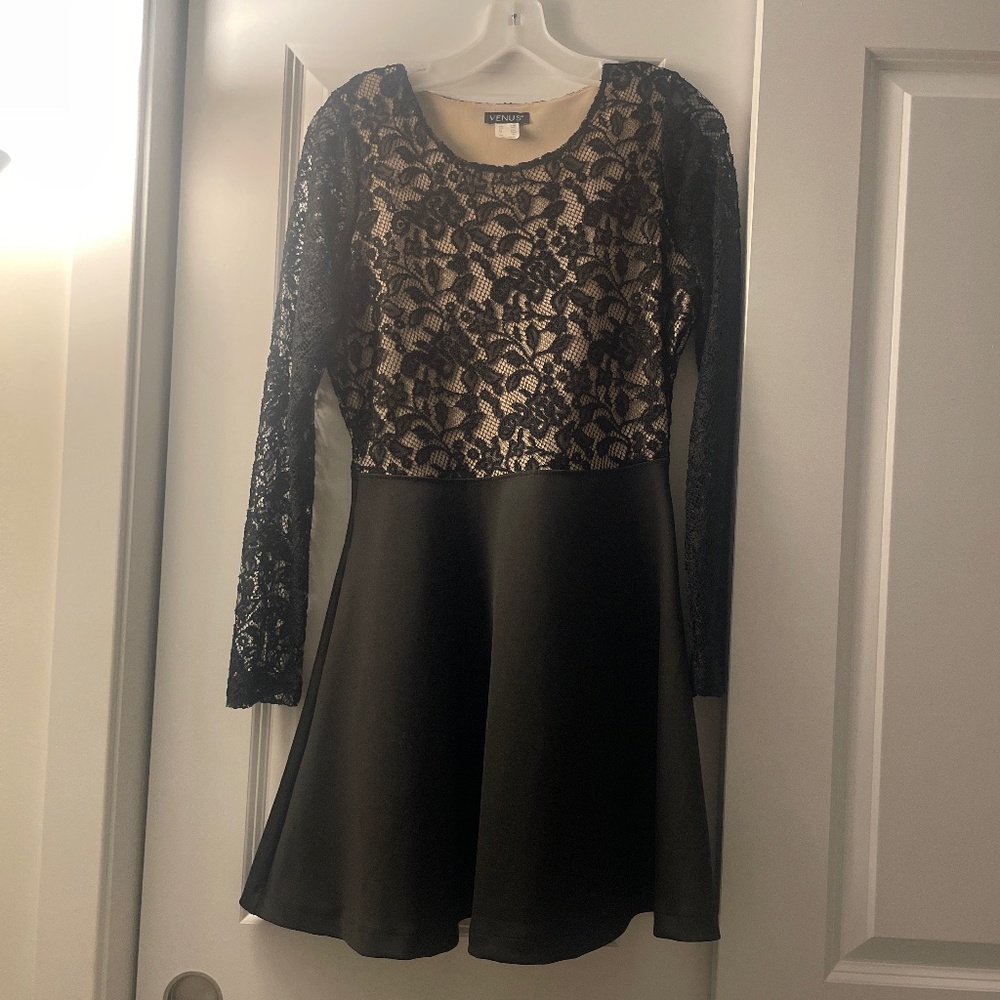Beautiful black lace dress